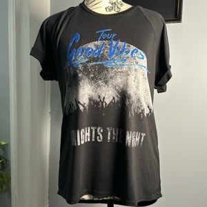 Word of Mouth Good Vibes Tour Tonights The Night Black T-Shirt M